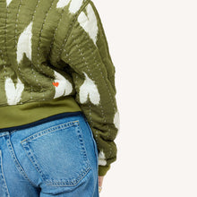 Load image into Gallery viewer, Kerri Rosenthal - Ikat Heart Bomber Jacket
