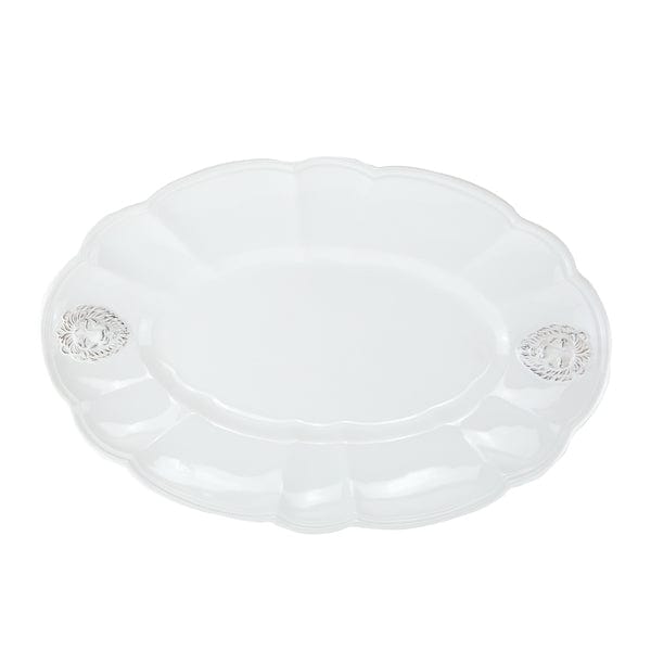 Arte Italica - Leone Oval Scalloped Platter