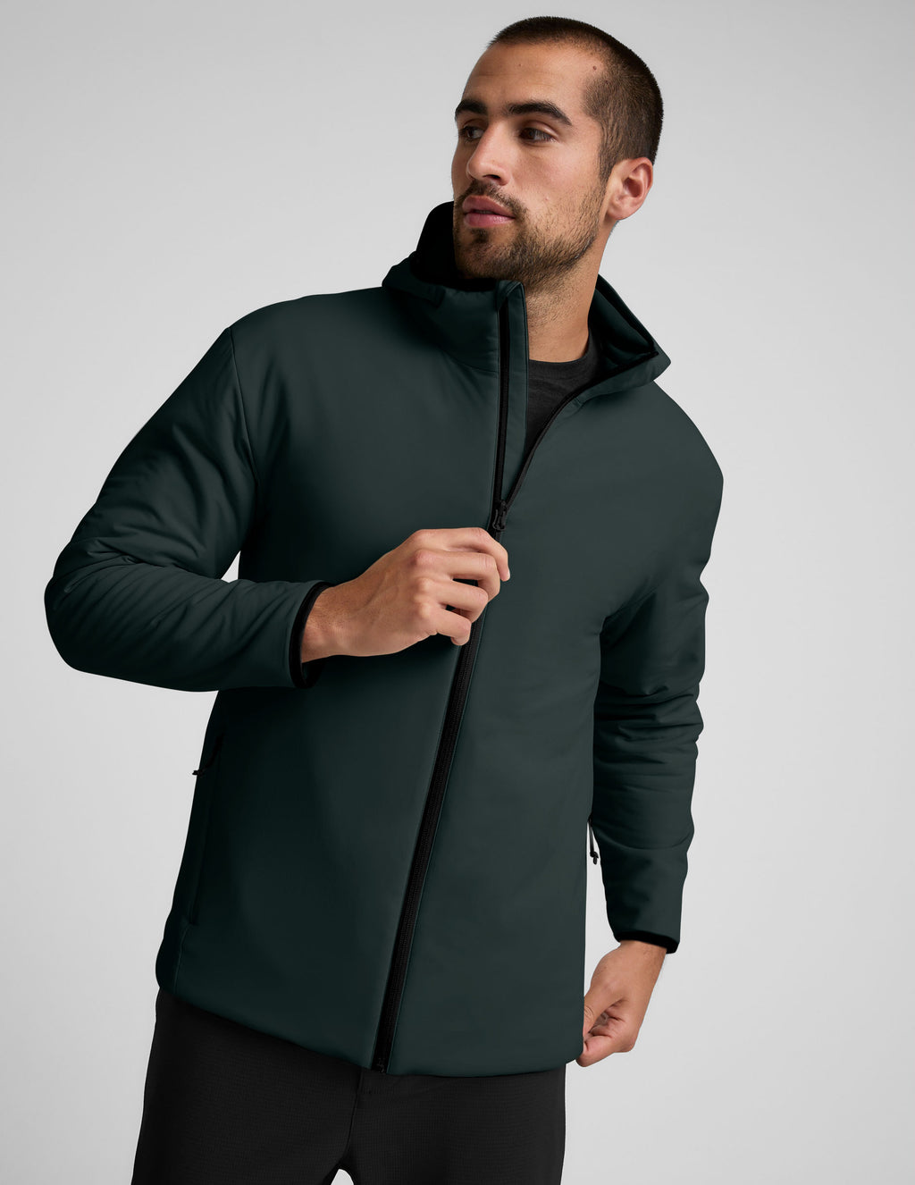 Beyond Yoga - In Flight Insulated  Hooded Jacket
