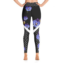 Load image into Gallery viewer, For the Love of Rockstars Midnight Pansy Tight
