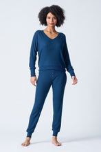 Load image into Gallery viewer, PJ Salvage - Textured Essentials V Neck Top
