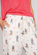 Load image into Gallery viewer, PJ Salvage Star Spangled Dog Pant
