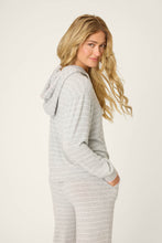 Load image into Gallery viewer, PJ Salvage - Heathered Stripe Hoodie
