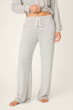 Load image into Gallery viewer, PJ Salvage - Heathered Stripe Open Leg Pant
