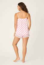 Load image into Gallery viewer, PJ Salvage - Wildest Dreams Heart Print Cami &amp; Short Set
