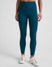 Load image into Gallery viewer, Beyond Yoga - Out Of Pocket HW Midi Legging - Blue Gem Heather
