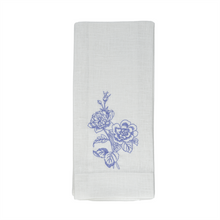 Load image into Gallery viewer, Arte Italica - Giulietta Blue Linen Towel
