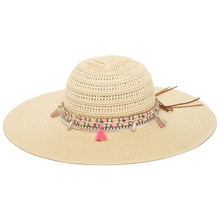 Load image into Gallery viewer, San Diego Hat Company - Maria Open Weave Pattern Sun Hat
