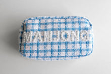 Load image into Gallery viewer, Oh My Mahjong Baby Blue Tweed Bag
