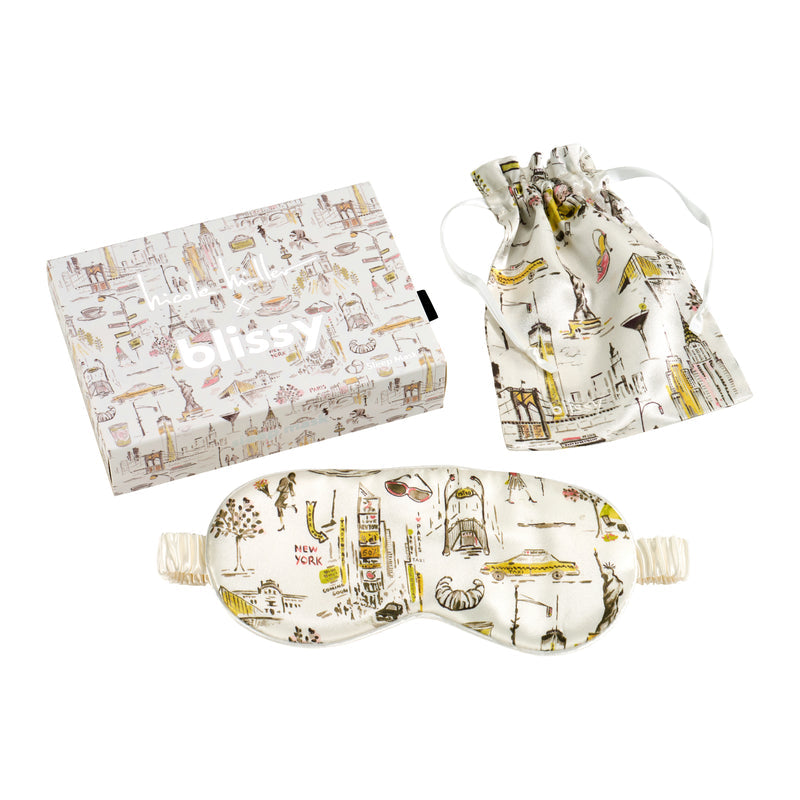 Blissy - Silk Eye Mask (NY To Paris)