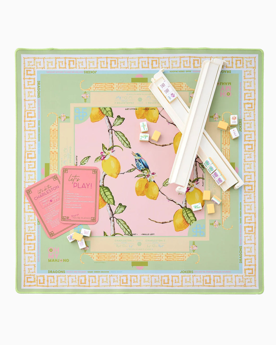 Oh My Mahjong -  Citrus Songbird Mat