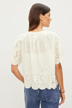 Load image into Gallery viewer, Velvet - Razi Embroidered Lace Top
