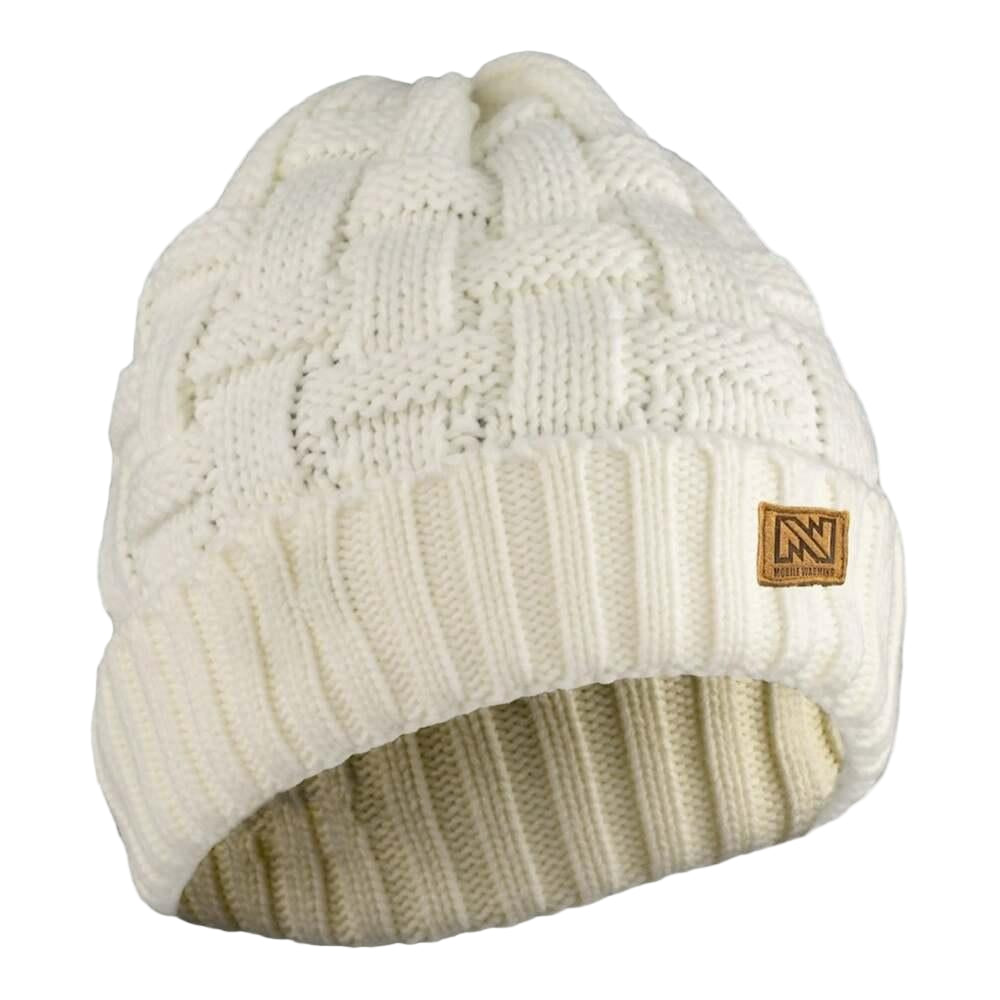 Mobile Warming - Heated Beanie (Cream)