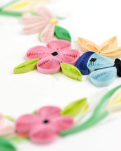 Load image into Gallery viewer, Quilling Card -  Floral Heart Wreath
