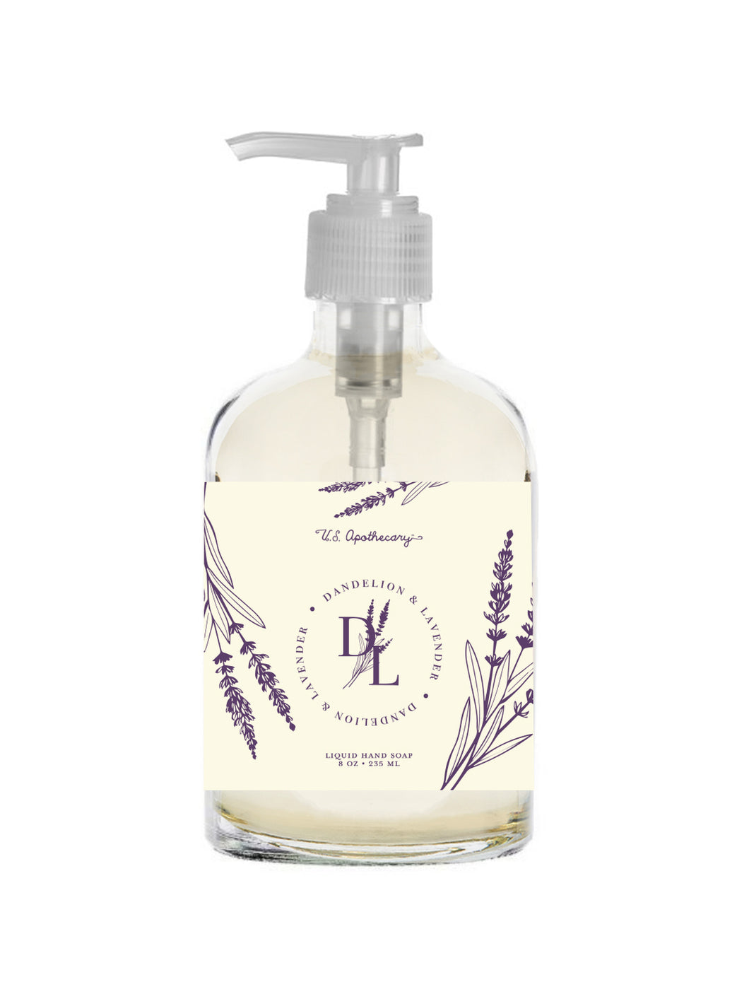 Dandelion & Lavender Liquid Soap