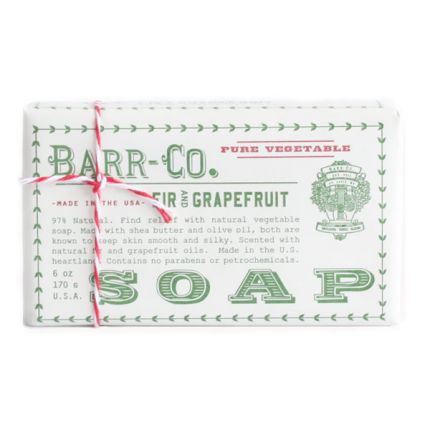 Barr-Co. Fir & Grapefruit Bar Soap