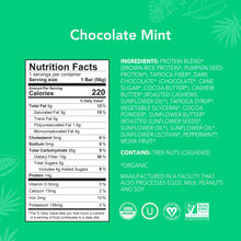 Load image into Gallery viewer, Aloha Protein Bar- Chocolate Mint
