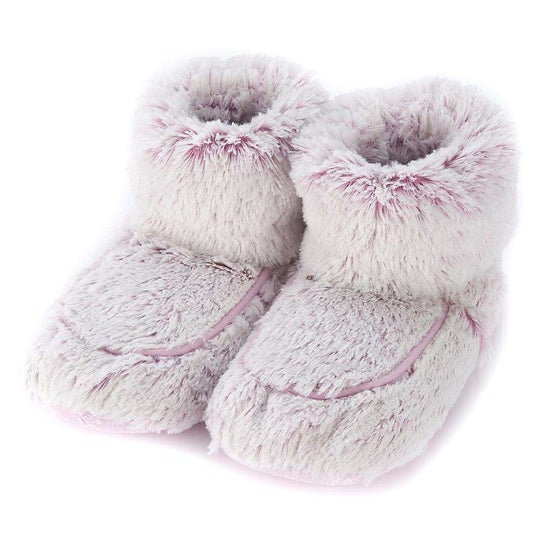 Warmies Microwavable Marshmallow Lavender Boots