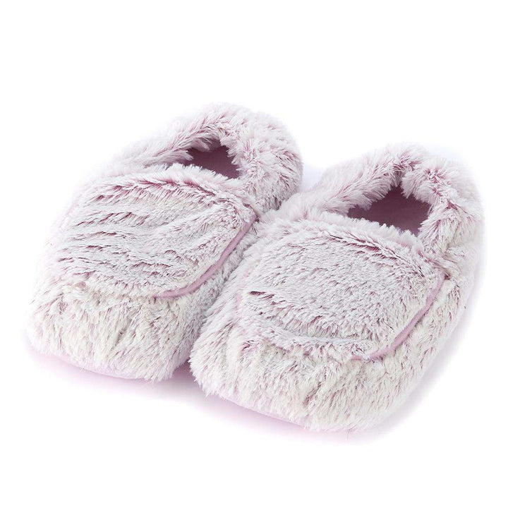 Warmies Microwavable Marshmallow Lavender Slippers