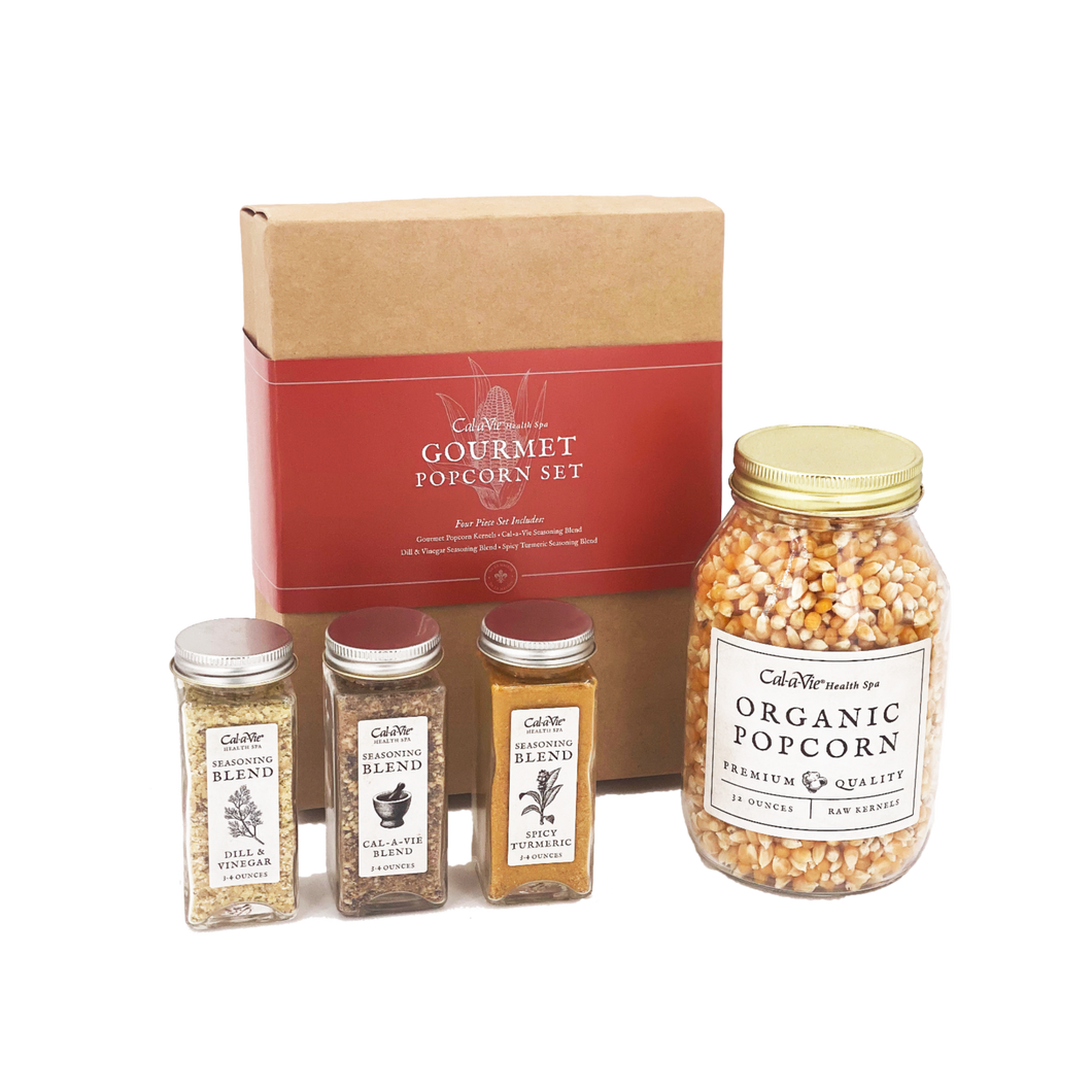 Cal-a-Vie Popcorn & Seasoning Gift Set