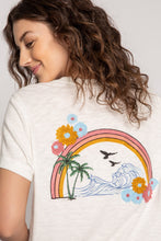 Load image into Gallery viewer, PJ Salvage Lazy Daisy Tee
