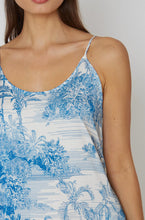 Load image into Gallery viewer, Wrap Up - Blue Landscape Long Chemise

