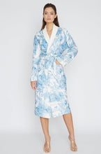 Load image into Gallery viewer, Wrap Up - Blue Landscape Long Robe
