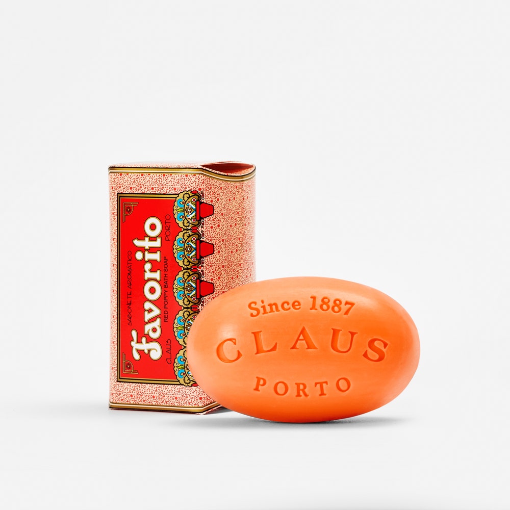 Claus Porto Favorito Red Poppy Soap