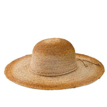 Load image into Gallery viewer, San Diego Hat Company Tea Stained Raffia Hat
